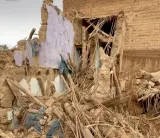 فيضان مفاجئ لواد غيّر مجراه يتسبب في انهيار عدة منازل "طينية" ضواحي الرشيدية